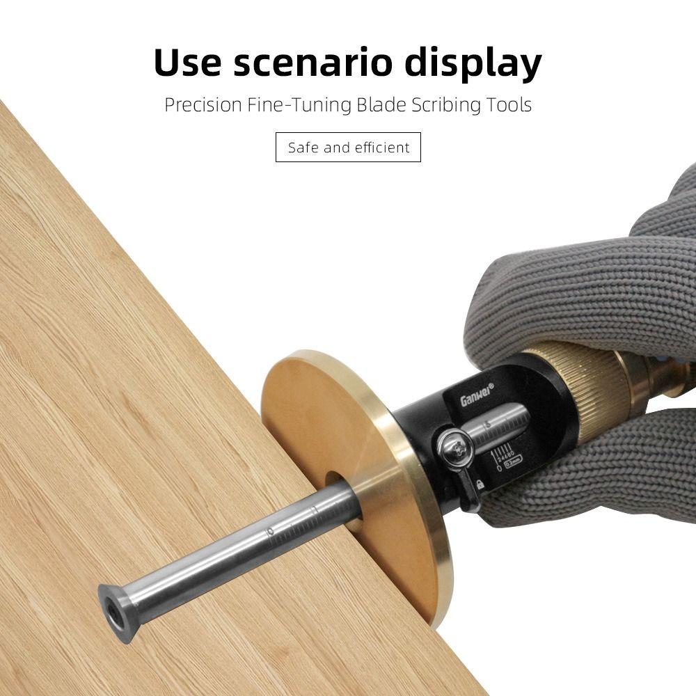 Cemented Carbide Wheel Marking Gauge Woodwork Marking Tool  For Parallel Lines Dovetail Joints