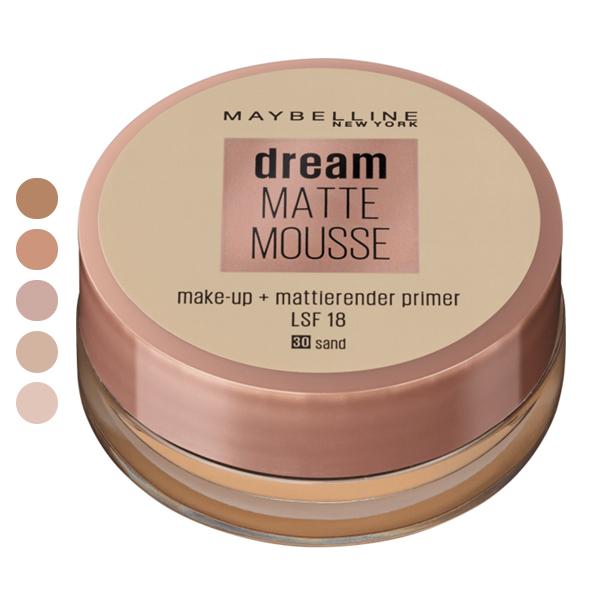 

Maybelline Makeup Dream Matte Mousse 30 Песочный 18 мл