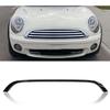 PIT66 Front Grille Hood Molding Trim Moulding, Compatible with 2007-2015 Mini Cooper R55 R56 R58 R59 (NOT fit S) Black #51132751040#MC1235100
