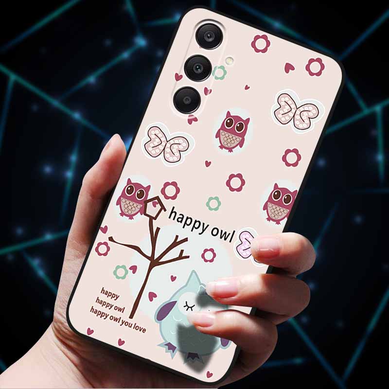 3D Flowers Emboss Fundas For Samsung A25 A35 A55 5G Case Soft Silicone Phone Cases for Galaxy A25 5G Back Cover Shell SamsungA55