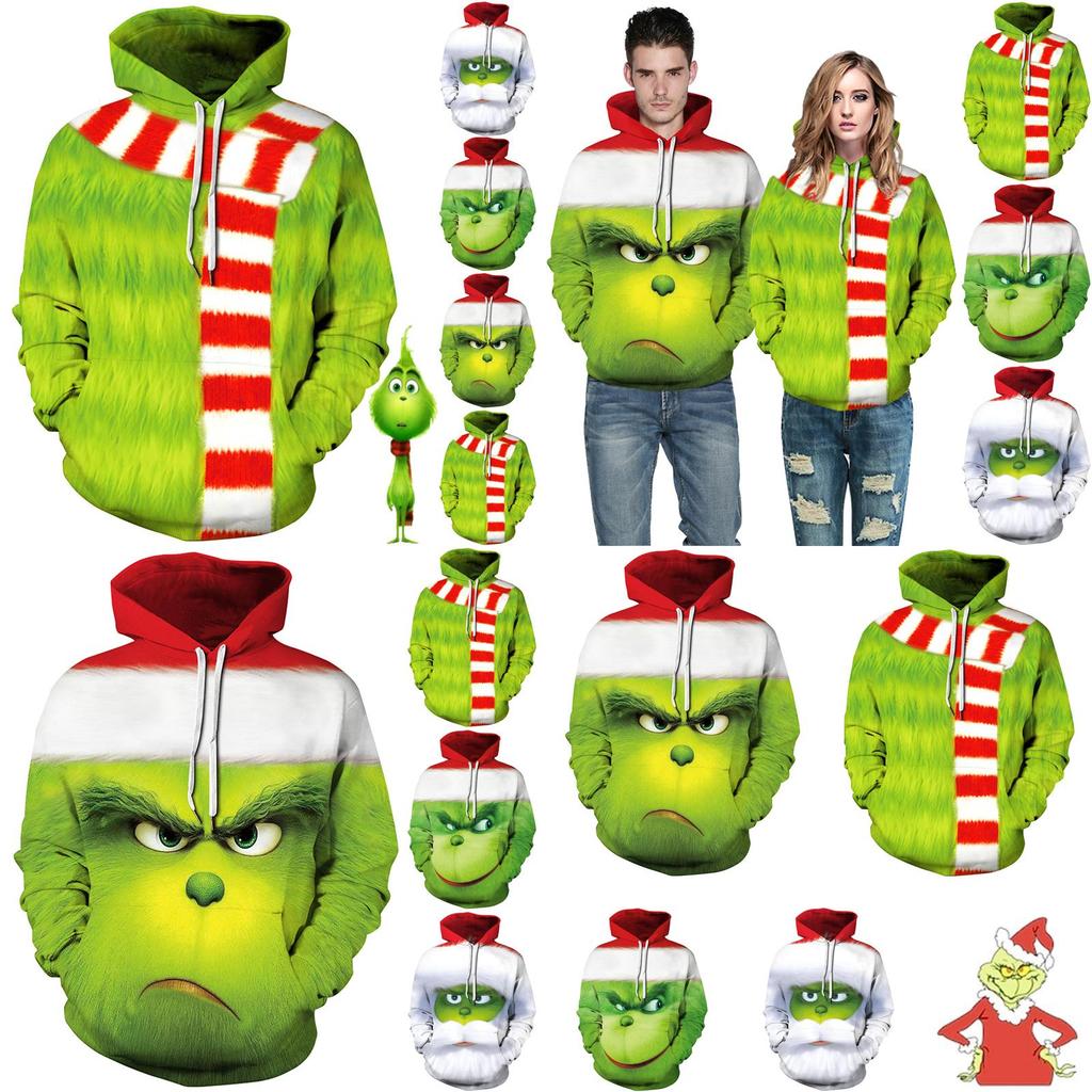 Rascal Monster Green The Mens Hoodie Jacket Shirts Sweater Custume Xmas