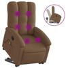 VidaXL Reclining Massage Armchair, Relaxation Chair with Adjustable Backrest and Footrest, Salon Seat, Modern, 3204108