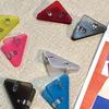 Triangle Fixed Clamping Corner Clip for Student Stationery and Test Paper Storage
