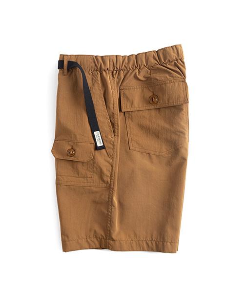 Waildeubeuligseu Cms Belted Utility Shorts (Mustard)