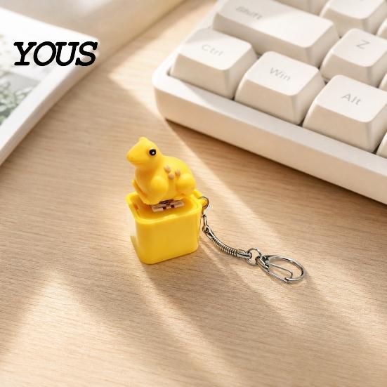 Clicker Toy with Sound Light 1/2/3/4Pcs Keyboard Fidget Sound, Rechargeable Seagull Finger Decompression Gadget Toy, Frog Push Button