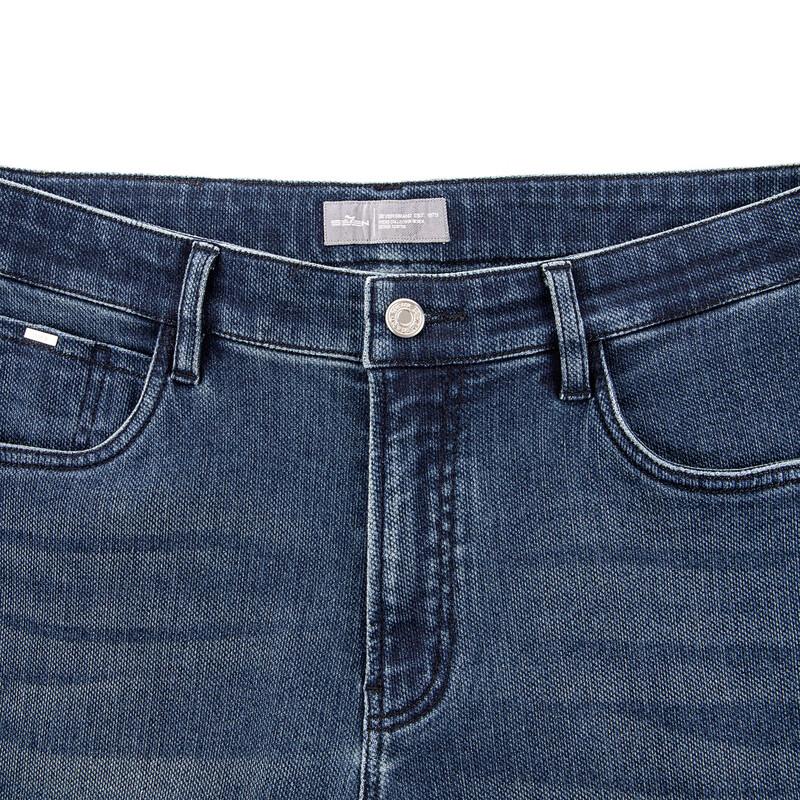 Seven Brand Men's Jacquard Denim Straight-Leg Jeans