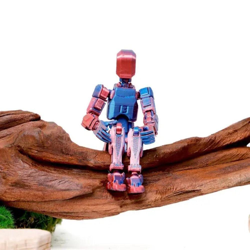 Mehrgelenkige 3D-gedruckte Actionfigur Figuren Spielzeug 3D-gedruckte Schaufensterpuppe Eltern-Kinder