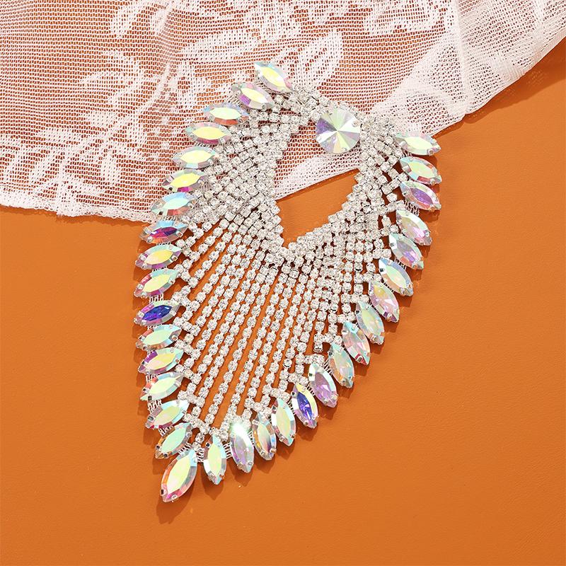 2025 New Fashion Epaulet Rhinestone Shoulder Board Men Women Shoulder Board Badge Brooch Wedding Dress Accessories