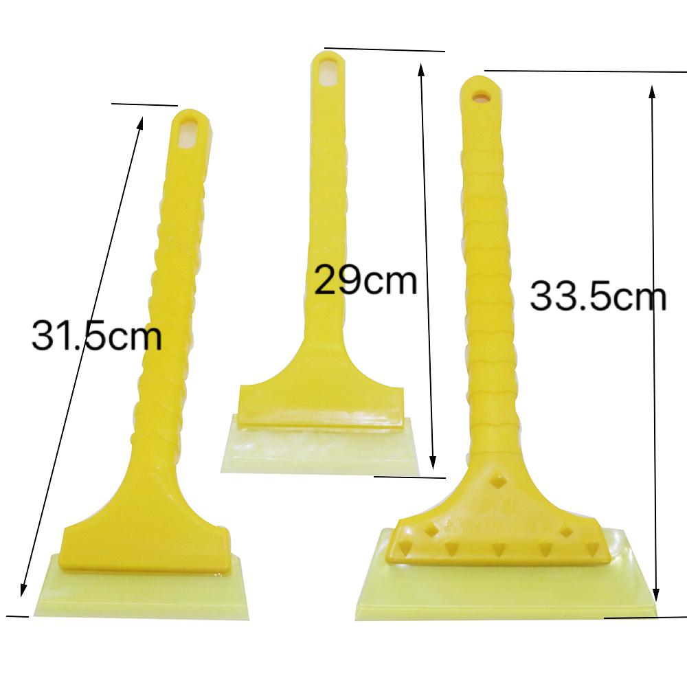 Car Mounted Long Handled Cow Tendon Snow Shovel Winter Snow Shovel De Icing And Defrosting Stainless Steel Snow Shovel