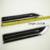 ABS Chrom Auto Seite Modifizierte Auto Aufkleber für BMW E46 E52 E53 E60 E90 E91 E92 E93 F01 F30 F20 F10 F15 F13 M3 M5 M6 Auto Styling