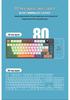 Dazzling Silver Fox K920 Wireless Bluetooth Keyboard & Mouse Set with Color-blocking, Luminous Design & Knob Display for Gaming & Office.