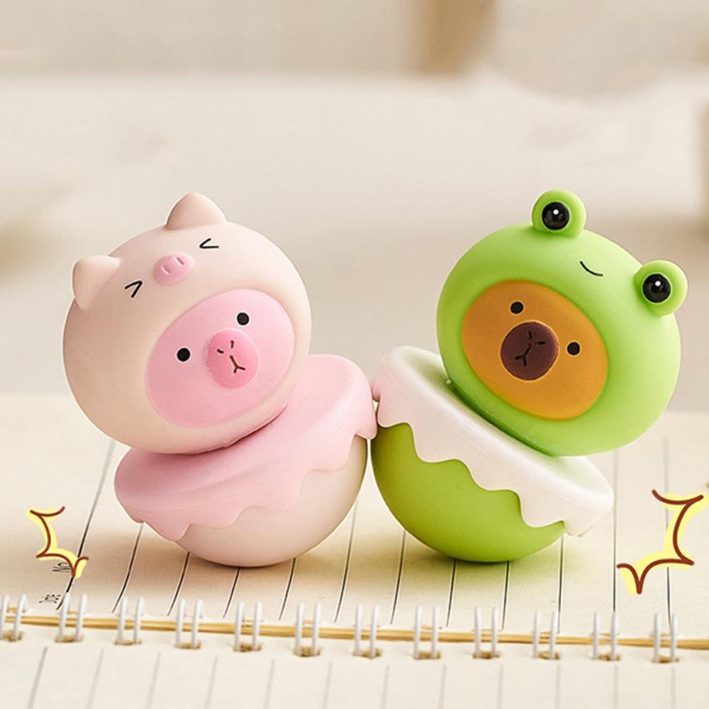 Resin Doll Capybara Tumbler Model Animals Tumbler Capybara Animals Figures  Collection Toy