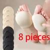 8Pcs Invisible Metatarsal Pads, High-elastic Arch Support and Forefoot Cushion, Soft Shoe Insoles Well Fitted for High Heels.