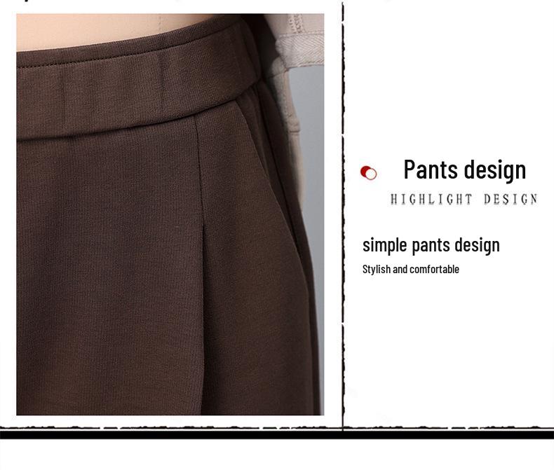 Plus Size Casual Hooded Jacket & Harem Pants Two-Piece Set