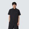 Classic Woven Short Sleeve Polo T-shirt Black (S26MMTPS16)