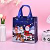 Christmas Non Woven Gift Bag New Year Party Decoration Candy Cookie Bag Santa Claus Snowman Xmas Favor Packing Bags