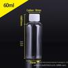 Transparent Plastic Bottle with Cap - Available in 30ml, 50ml, and 100ml Sizes