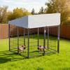 VEVOR Outdoor Dog Kennel, 1.12 x 1.15 x 1.25 m Large Dog Kennel with Secure Lock