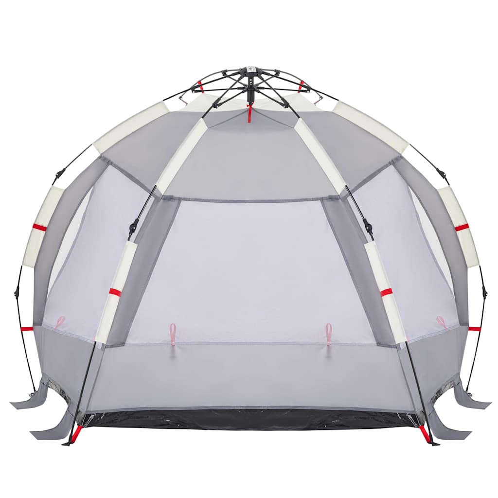 Vidaxl Beach Tent, 2-Person, Grey, Waterproof
