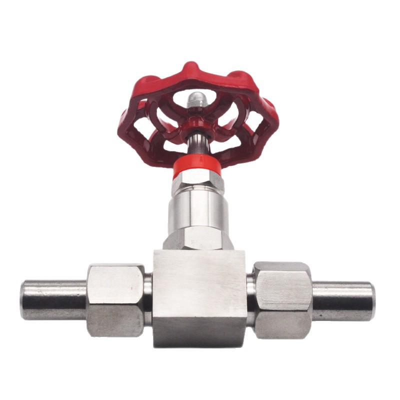 Stainless Steel Needle Valve J23W with Butt Weld Double Ferrule Ball Valve for Water Heating