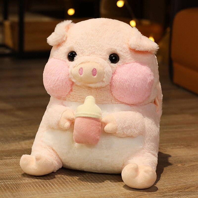 Cartoon Plüsch Rosa Schwein Handwärmer & Rucksack & Warme Füße Puppen Gefüllte Weiche Schöne Schwein Kissen Baby Schönes Geburtstagsgeschenk