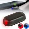 Car Alarm Device Solar Power Simulated Dummy Alarm Warning Anti-Theft LED Flashing Security Light