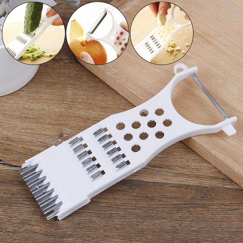 1*Kitchen Gadgets Carrot Vegetable Fruit Peeler Parer Julienne Cutter Slicer