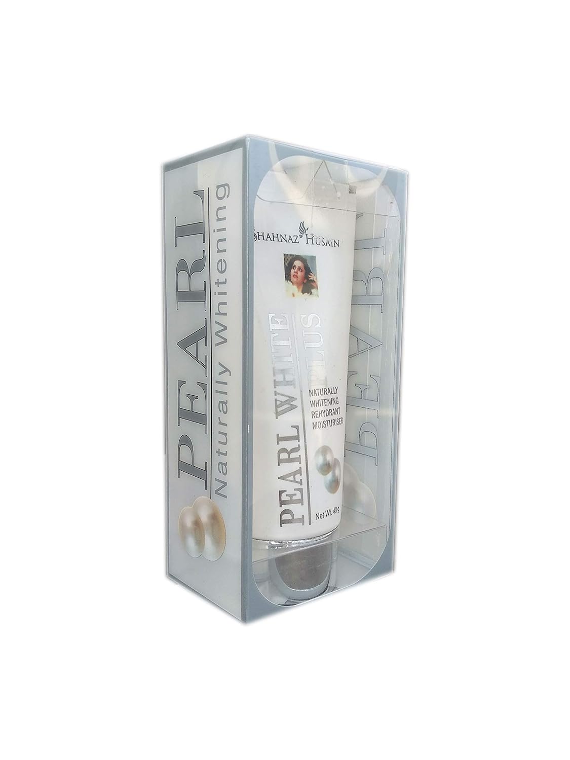 Shahnaz Husain Precious Pearl White Plus Brightening Rehydrant Moisturiser Lotion for Soft Radiant Skin 40 g 1 Pack