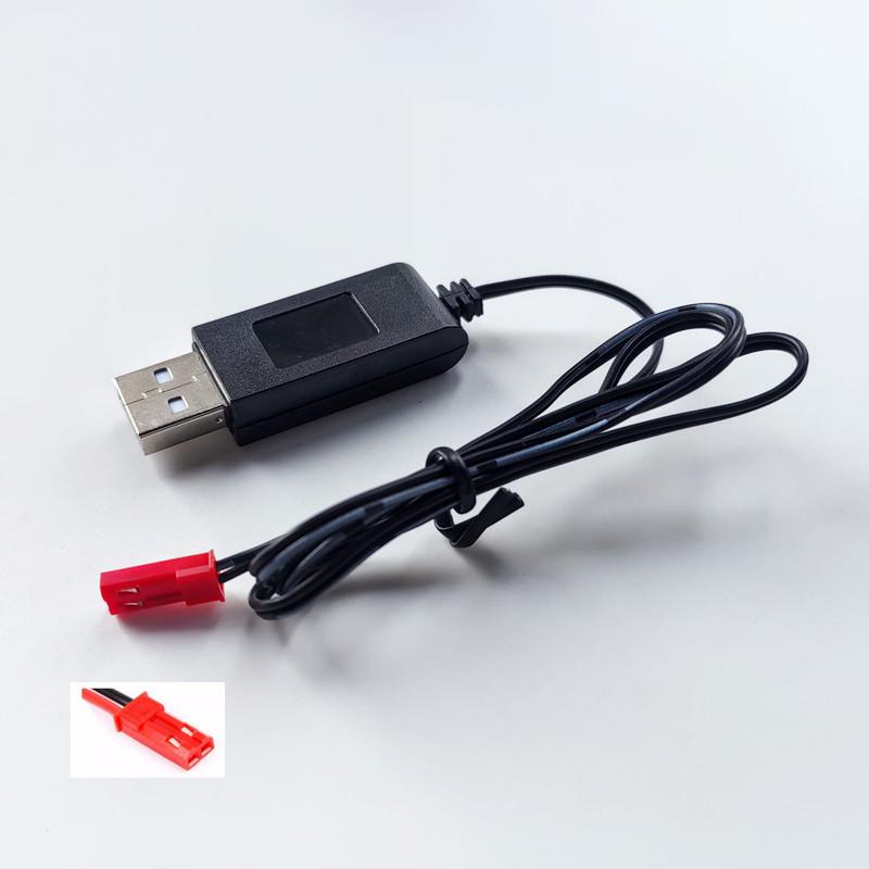 Compact USB Charger Cable for 3.7V Remote Control Helicopter Drone