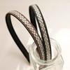 J Lauren White Crystal Cubic Chain Hairband H01085