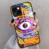 B-Bad B-Bunny Phone Case For IPhone 17 Pro Max 16 15 14 Pro Max 13 11 X Xs Xr 8 7Plus Glass Cover