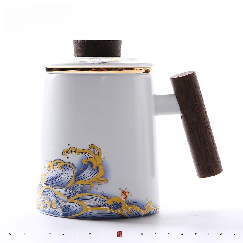 

Tea Infuser Ceramic Office Mug