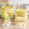 Butter Bear Non-Woven Tote Bags Portable Fabric Food Drinks Cake Packaging Keep Warm Cold Delivery Insulation Reusable Pouches