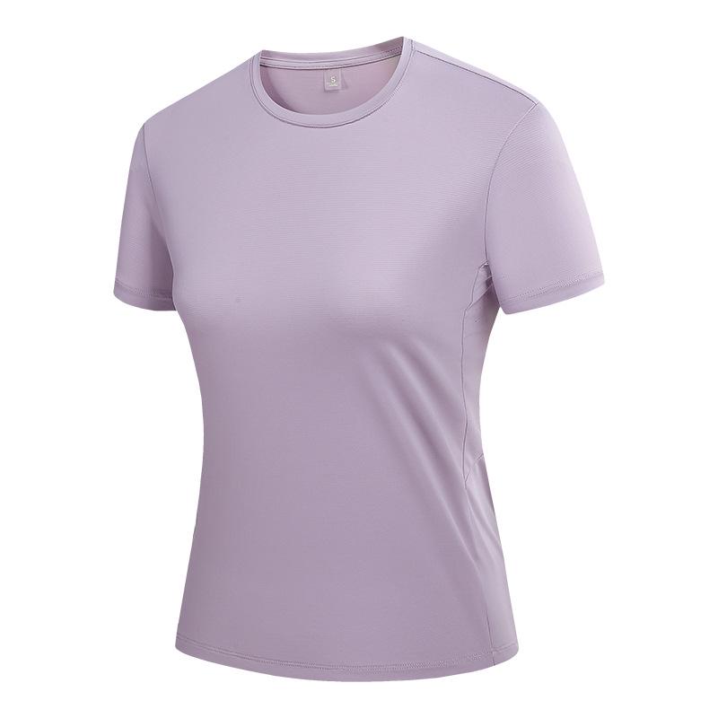 Men's and Women's Quick-Dry Short Sleeve Sports T-Shirts - Ice Silk & Nylon