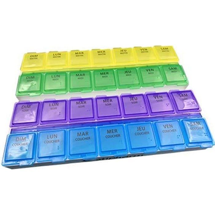 Estipharm Pilulier Hebdomadaire Grand Format