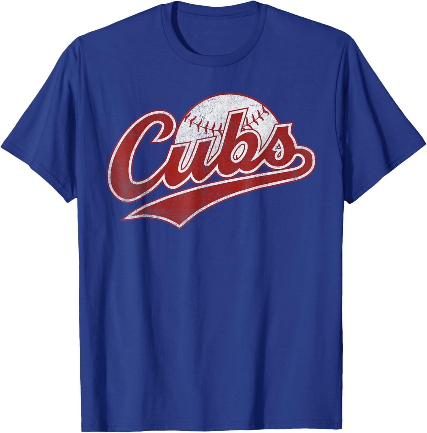 

Vintage Cubs Name Retro Design for Men Women T-Shirt 5XL різнокольоровий
