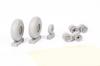 Eduard 1/48 Brassin Boeing B-17 Flying Fortress Wheels with Oval Treads (for HK Models) Plastic Model Parts EDU648644