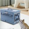 Tragbare Katzenbox Tragbare Zusammenklappbare Hundebox Outdoor Atmungsaktive Raumkapsel Haustier-Luftboxen