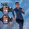 Sports Armband Bag Running Phone with Pocket for Earbuds Car Keys Reflective Arm Strap Sweat-proof Mobile Holder Outdoor Jogging Cycling Accessories