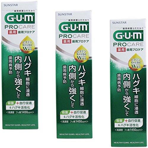 

Лечебная паста GUM Pro Care Paste F 90 г [оптовая закупка] [x3 шт.]