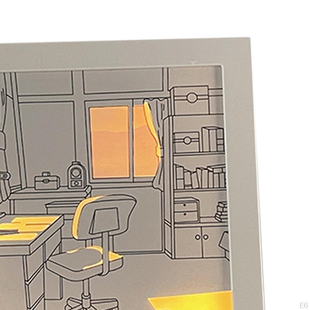 Illuminated Artwork Frame for Special Occasions