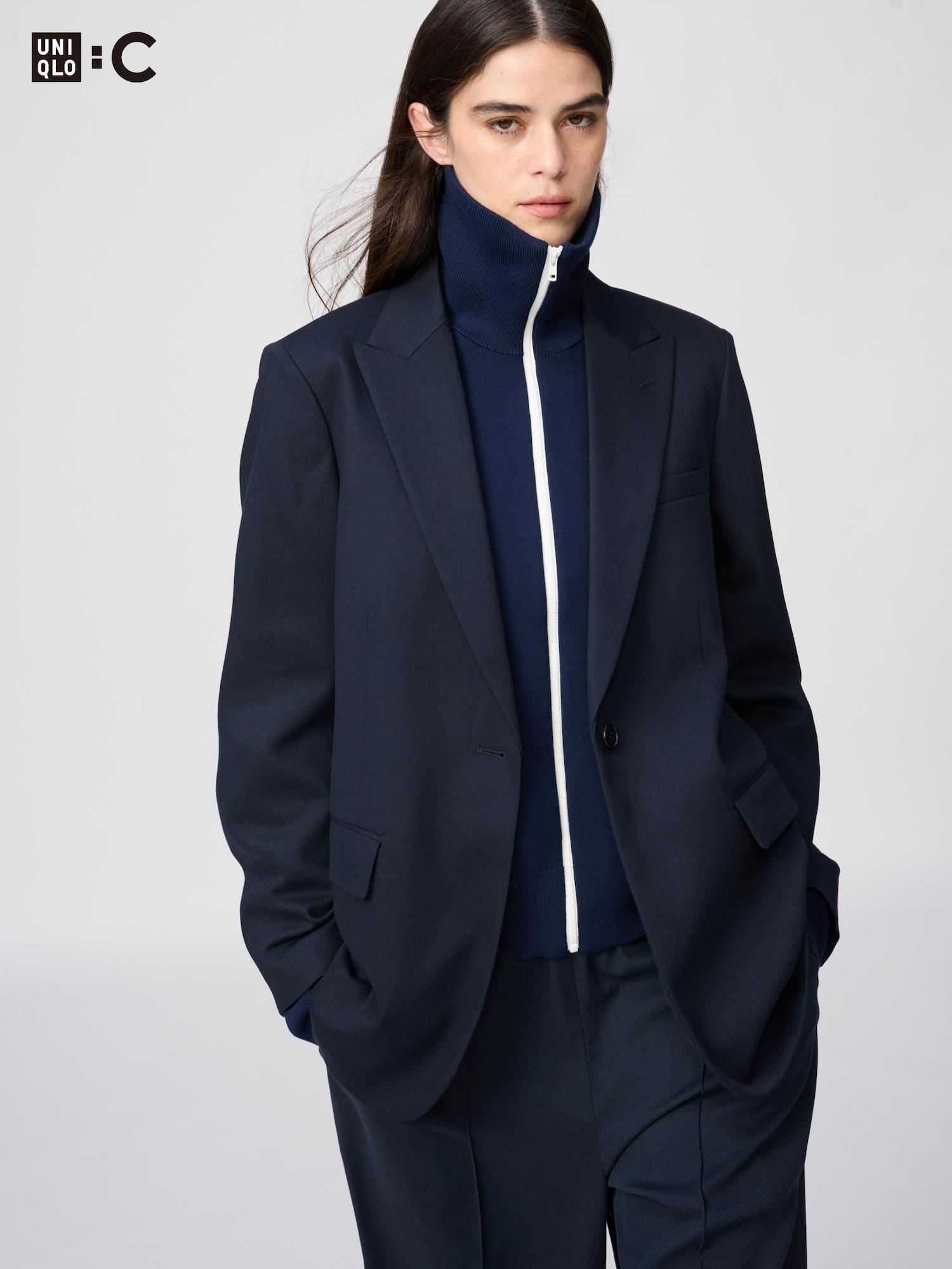 

Uniqlo Japan Tailored Jacket 69 NAVY/L