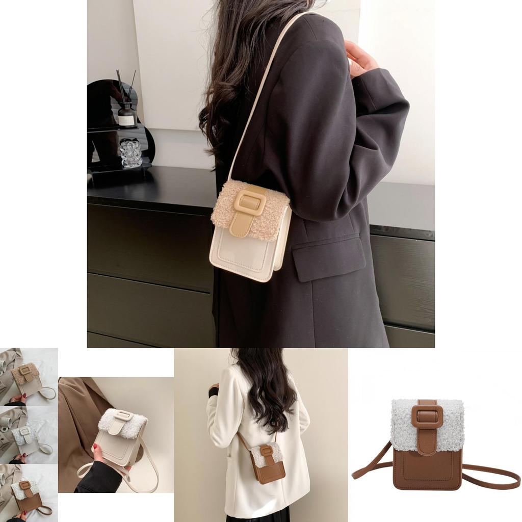 Fashionable Minimalist Women's Bag 2023 Spring New Cute Portable Phone Bag Chic Shoulder Crossbody Bag