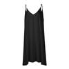 Fashionable Women's Chiffon Suspender  V-neck Swing Dress