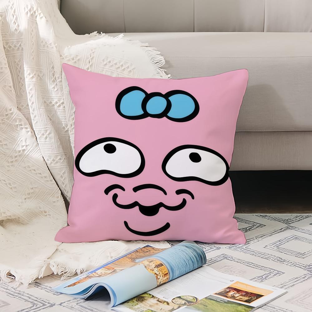 Cartoon cute O-Opan C-Chu U-Usagi Pillow Case Office Cushions Suitable For Sofa Car Bedroom Decorative Cushion Cover