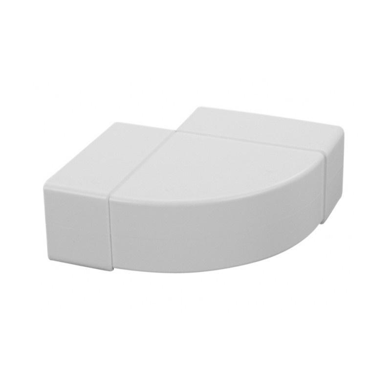 Kolano Wentylacyjne Poziome 90 Stopni Do Kanału Prostokątnego 110X55 Mm