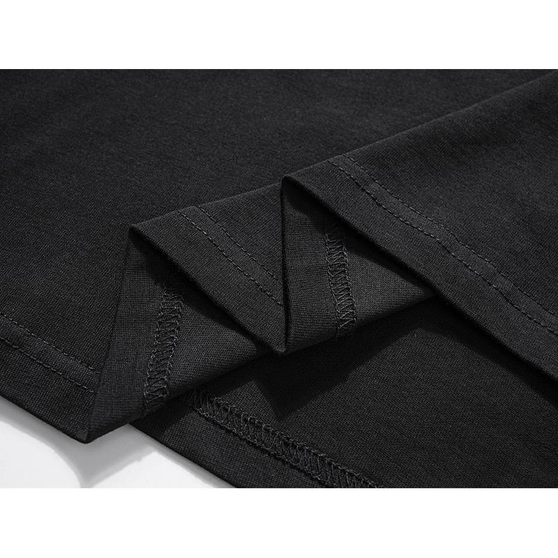 2065 Amiri 2025 Summer New Men's and Women's Loose High Quality Cotton Plus Size T-shirt Couple T-Shirt Logo Printing