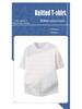 2026 Men's Ice Silk Textured Jacquard Striped Knit T-Shirt