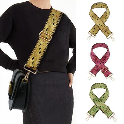 High Tensile Messenger Bag Strap Wide Good-looking Ethnic Pattern Girls Hand Shoulder Belt