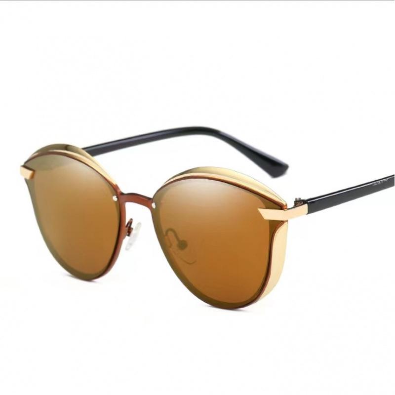 Retro Cat Eye Polarized Sunglasses: European and American Fashion with UV Protection